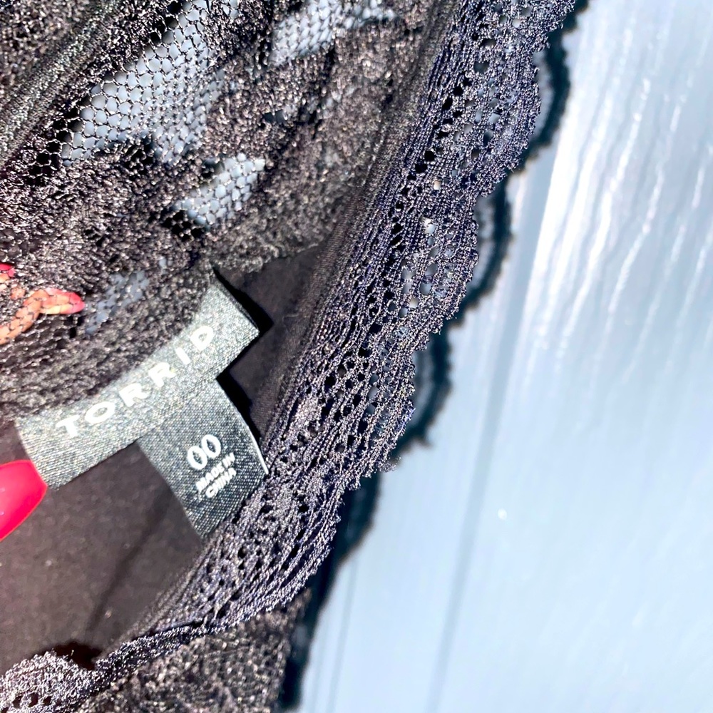 Black torrid onesie size 00 never worn